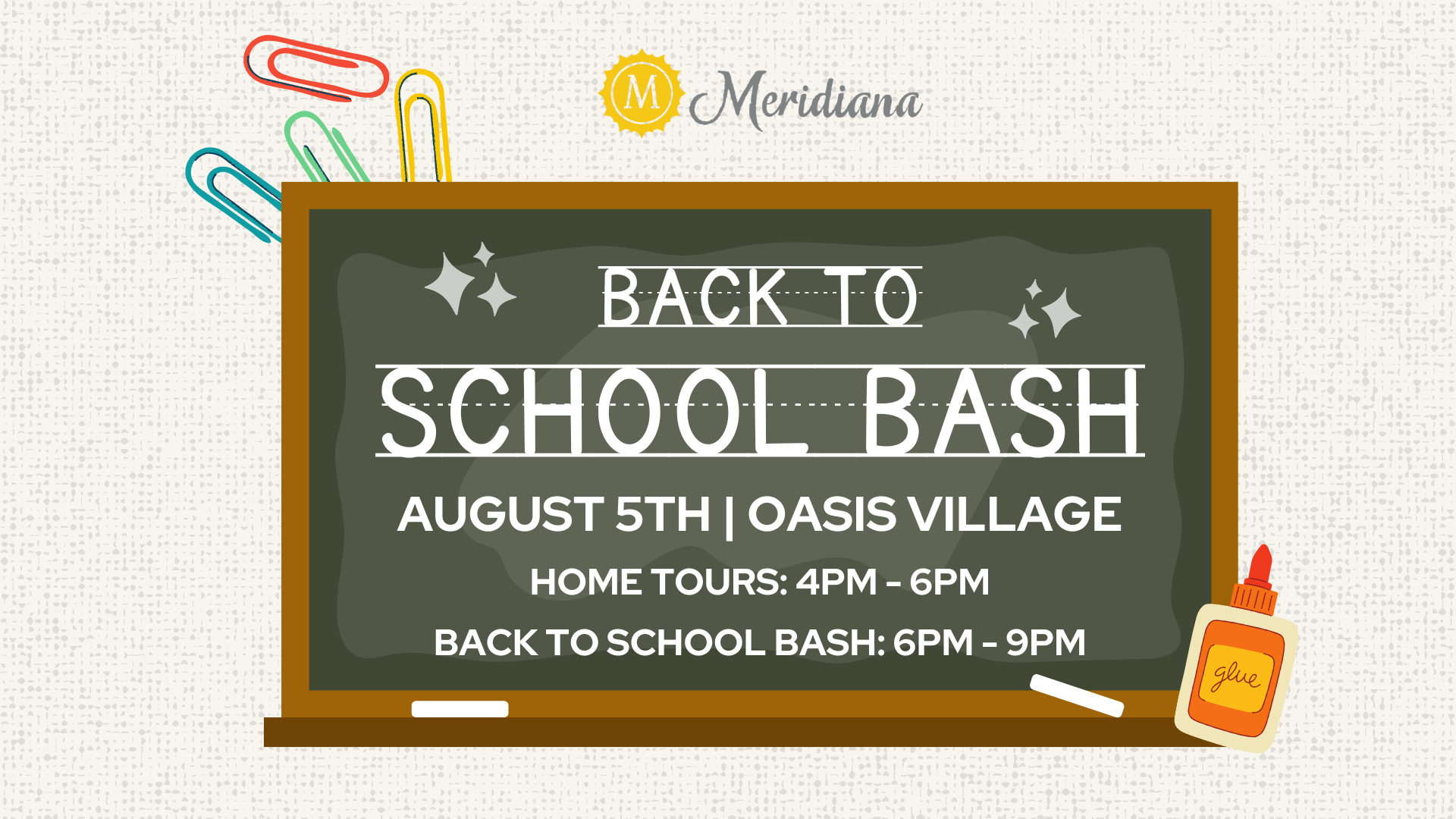 Texas 288 Community of Meridiana Hosts August 5 Back to School Bash