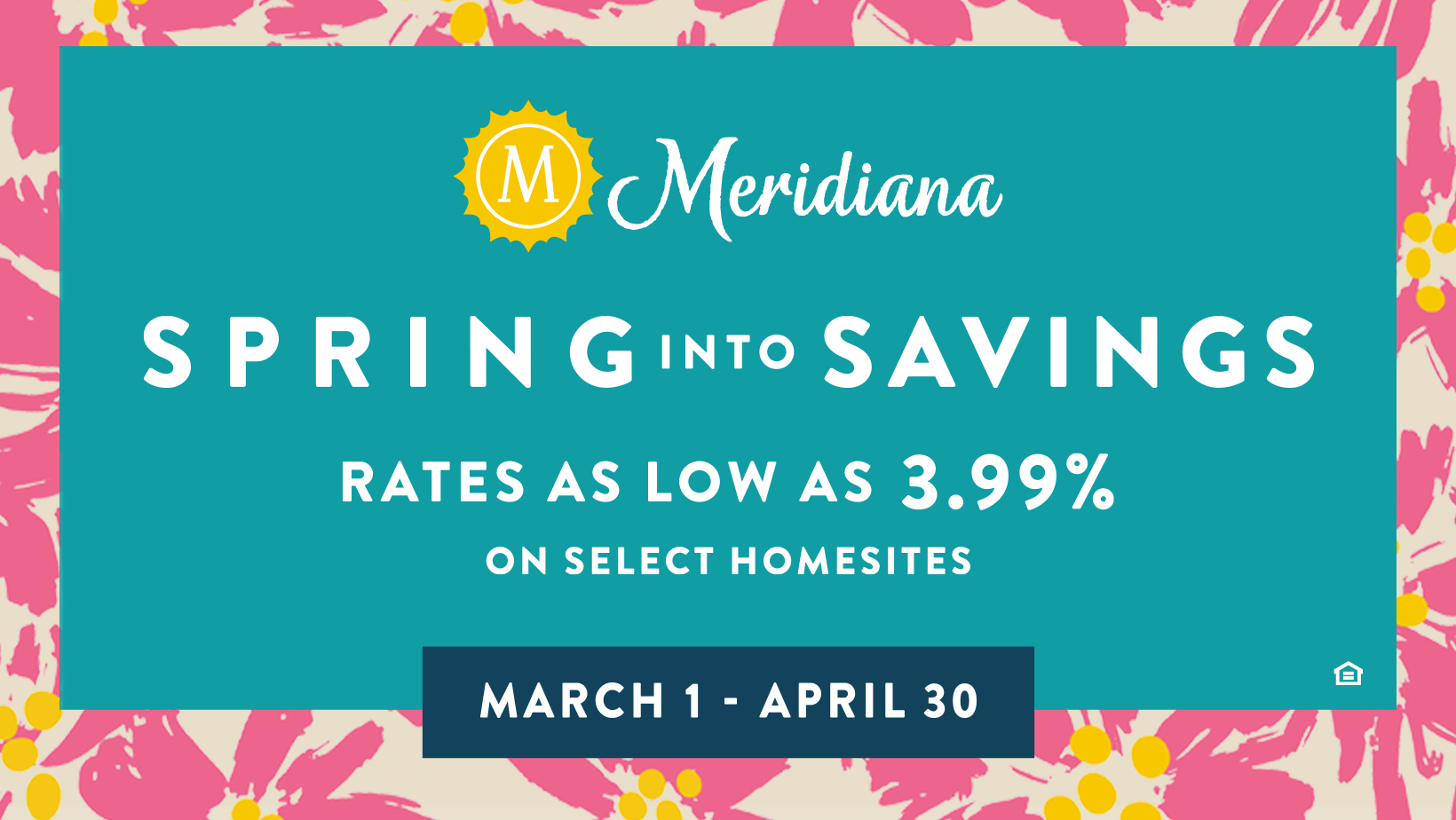 Unlock Incredible Savings:  Low Interest Rate Highlights Meridiana’s Spring into Savings Sales Event